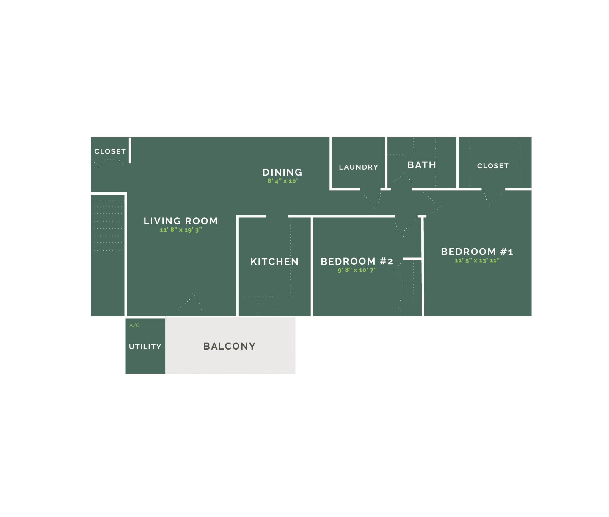 Floor Plans Willow Woods Apartments & Townhomes